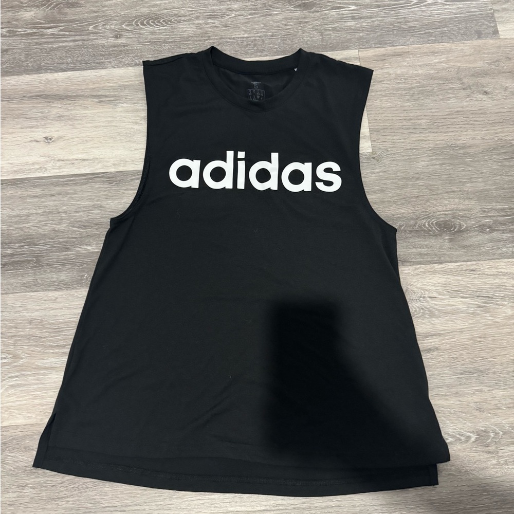 Adidas Women's Black Sleeveless Top